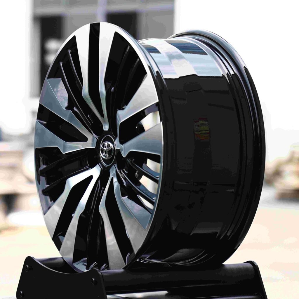 Custom Finish Split Machined Face Forged Wheels - Toyota GR86 / Toyota Supra Fitment (5-Lug) view 3