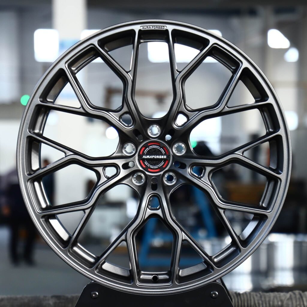 BMW X5 wheels – Dark Gray 10 Y-Spoke, front view