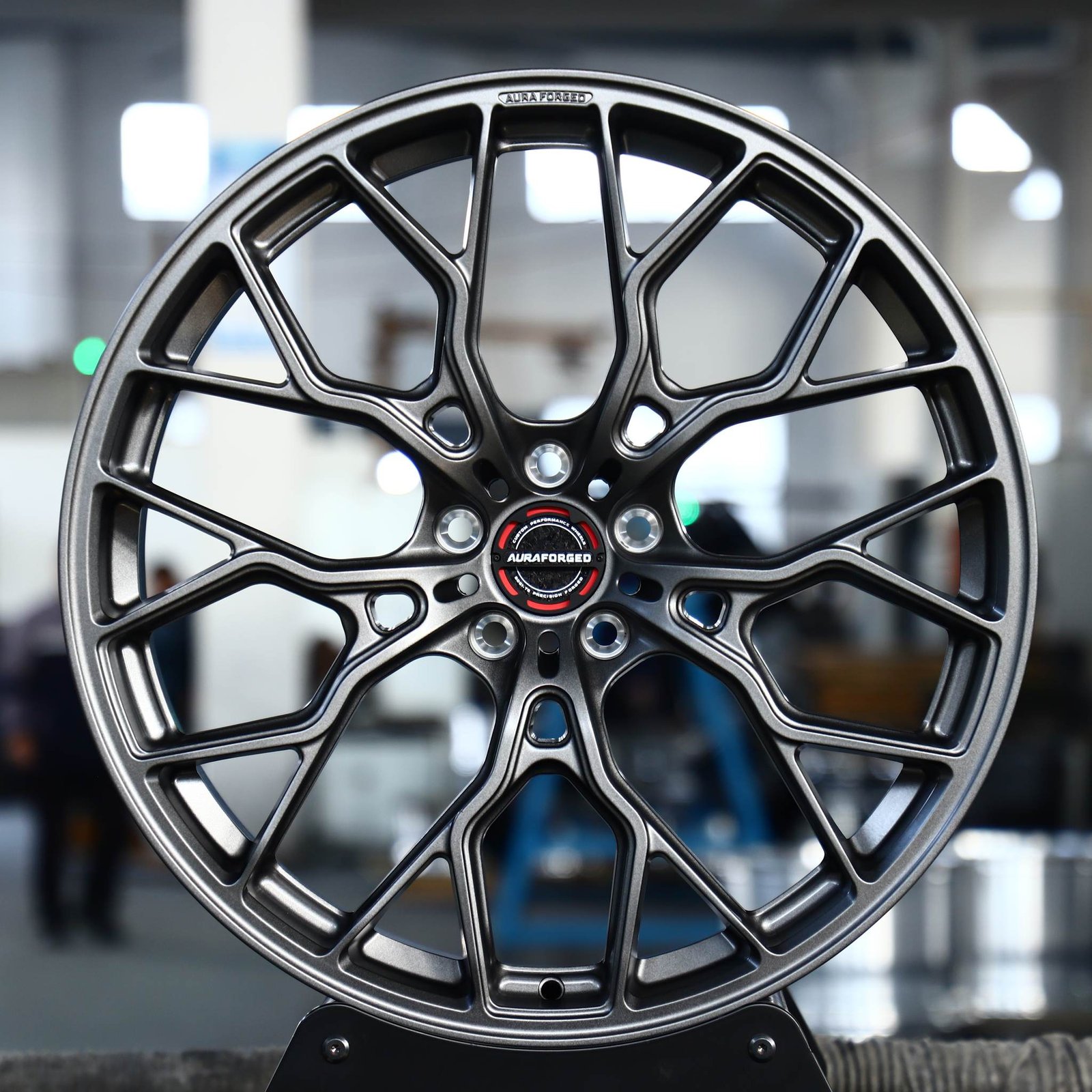 BMW X5 wheels – Dark Gray 10 Y-Spoke, front view