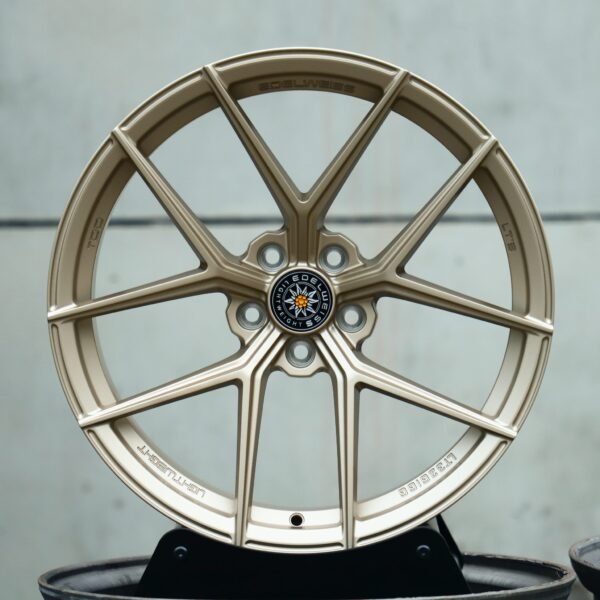 BMW M2 G87 wheels – Champagne 5 Split-Spoke (Edelweiss-Style), front view