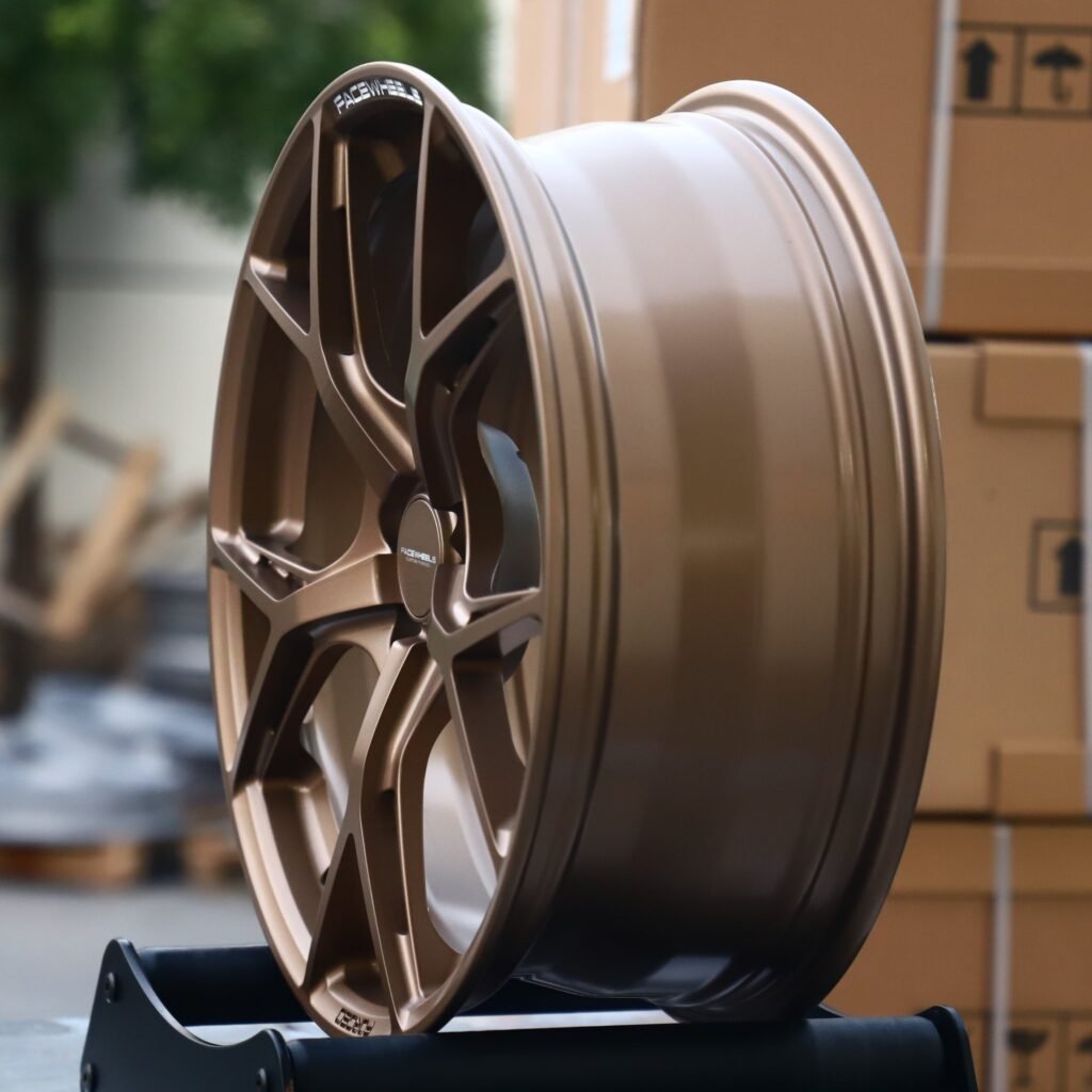 5x130 wheels – FACE Bronze 5 Y-Spoke, side view