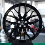 Ferrari 488 / Audi R8 Forged Wheels – Gloss Black Multi Y-Spoke (5-Lug)