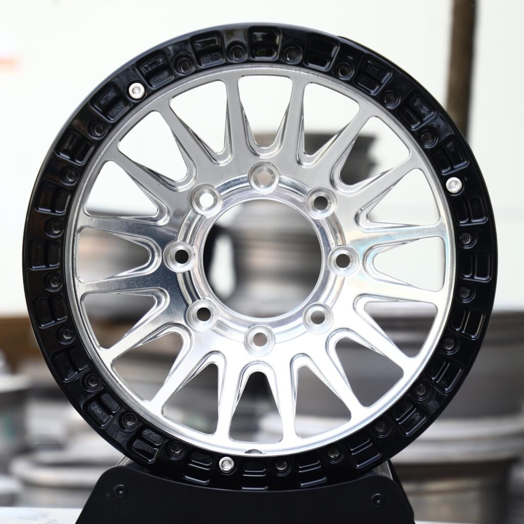 Полированные кованые бедлок-диски для Ford F-250 Super Duty и Chevrolet Silverado HD, 16 спиц — ANK-79196