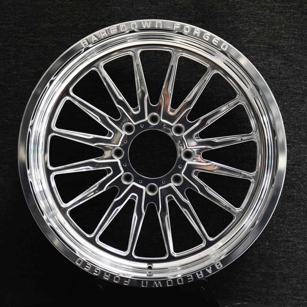 Полированные кованые диски для Ford F-250 Super Duty и Chevrolet Silverado HD, многоспицевые — ANK-77836