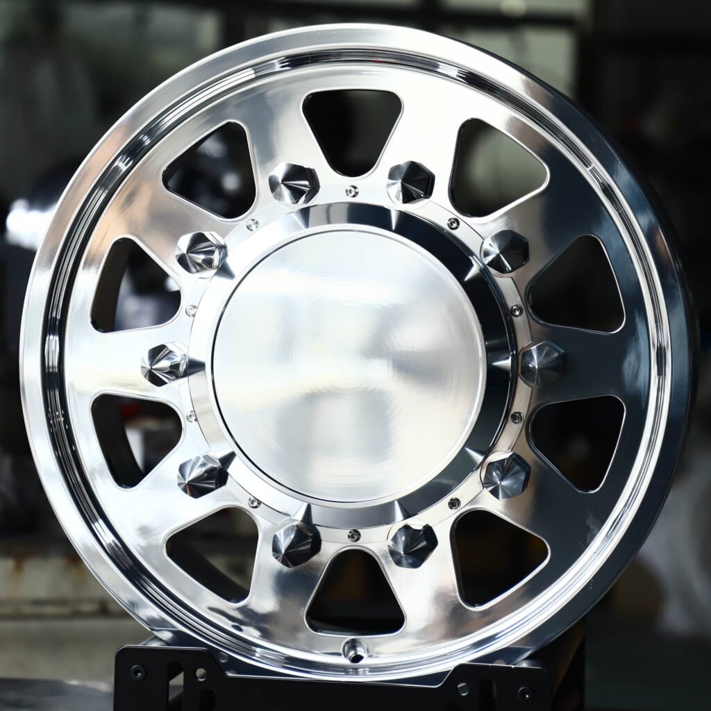 Ford F-350 Super Duty wheels – Mirror Polished Dually, view 9