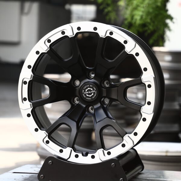 Ford F-150 wheels – Custom Finish Exposed Bolt Detail, front view