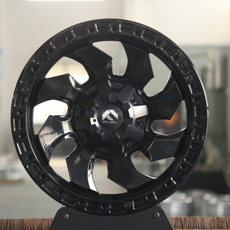 Toyota 4Runner wheels – Fuel Custom Finish Directional Beadlock, front view