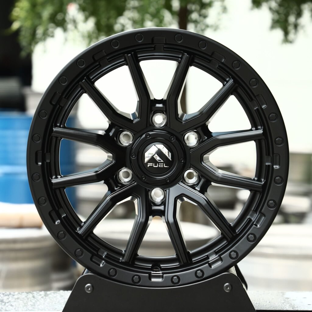 Fuel Gloss Black Exposed Bolt Detail Off-Road Forged Wheels - Toyota 4Runner / Toyota Tacoma Fitment (6-Lug)