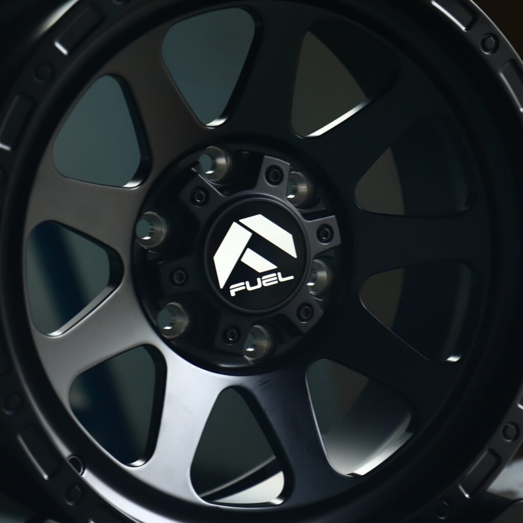 Fuel Matte Black 5-Spoke Off-Road Forged Wheels - Toyota 4Runner / Toyota Tacoma Fitment (6-Lug) view 3