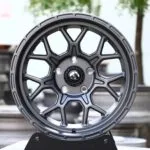 Fuel Offroad Metallic Gray 7 Y-Spoke Deep Lip Forged Wheels - Jeep Wrangler / Toyota Land Cruiser Fitment (5-Lug)