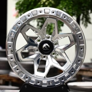 Fuel Silver Off-Road Beadlock Forged Wheels - Toyota 4Runner / Toyota Tacoma Fitment (6-Lug)