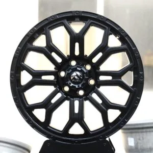 Fuel-Style Matte Black 8 Y-Spoke Off-Road Forged Wheels – Chevrolet Silverado 1500 / F-150 Fitment (6-Lug)