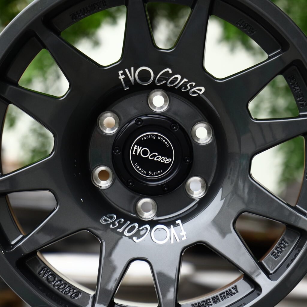6x139.7 wheels – FVO Corse Gloss Gunmetal Custom, side view