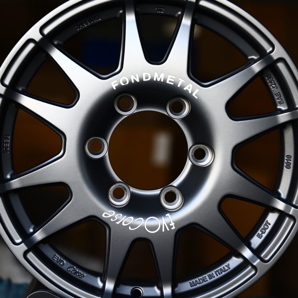 6x139.7 wheels – FVO Corse Gray Custom, side view
