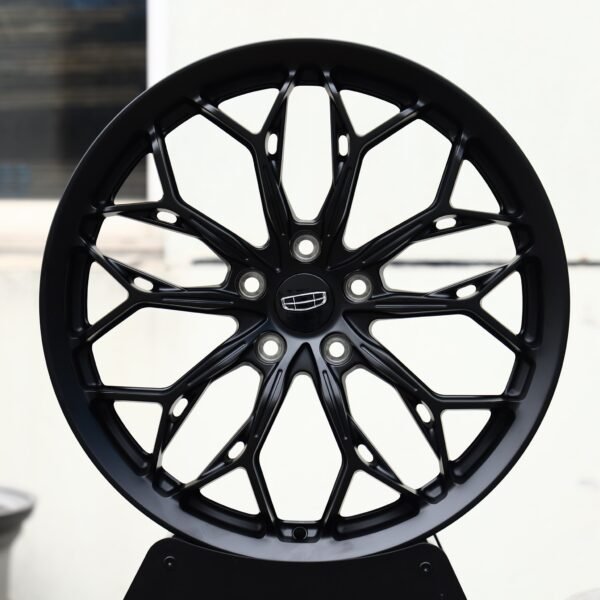 Geely Xingyue wheels – Matte Black 10 Y-Spoke (Geely OEM-Style), front view