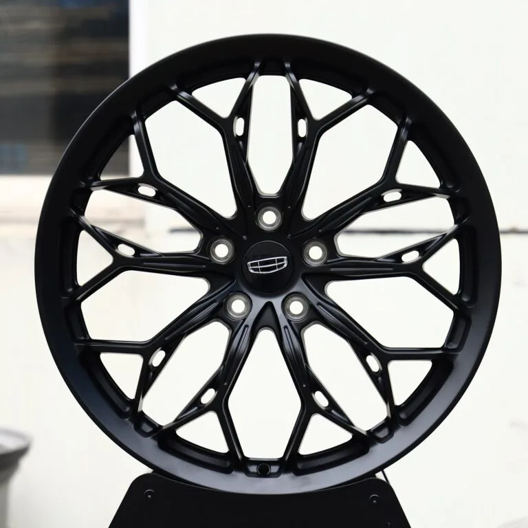 Geely Xingyue wheels – Matte Black 10 Y-Spoke (Geely OEM-Style), front view