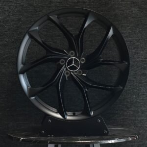 Mercedes-Benz E-Class / S-Class Forged Wheels – Gloss Black 5 Y-Spoke Directional Milled