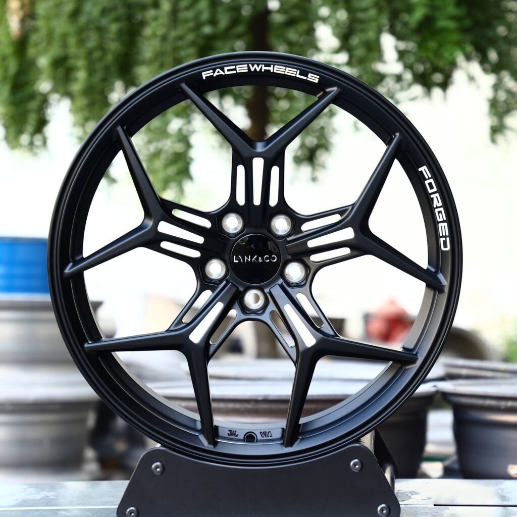 Gloss Black 5 Y-Spoke Racing Forged Wheels – BMW M3 / Audi RS5 Fitment (5-Lug)