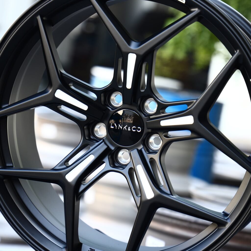 Gloss Black 5 Y-Spoke Racing Forged Wheels - BMW M3 / Audi RS5 Fitment (5-Lug) view 4