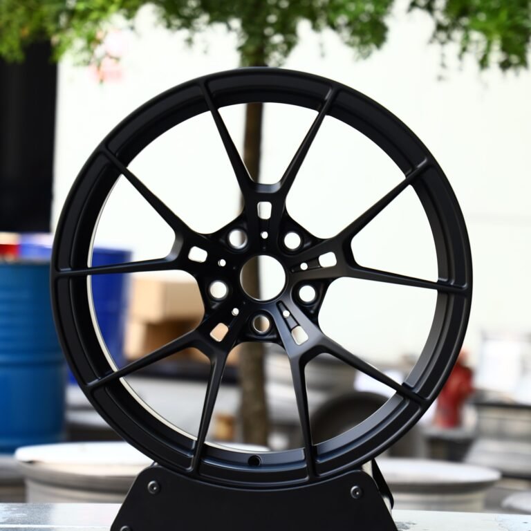 BMW M3 G80 wheels – Gloss Black 5 Y-Spoke, front view