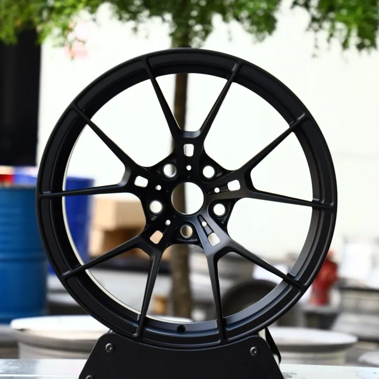 BMW M3 G80 wheels – Gloss Black 5 Y-Spoke, front view