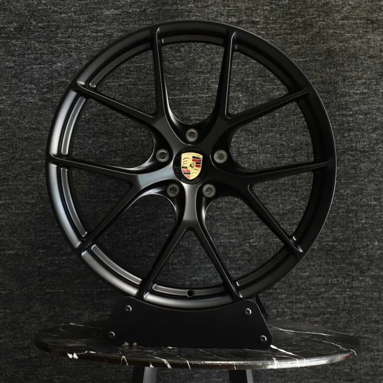 BMW M3 G80 wheels – Gloss Black 5 Y-Spoke, front view