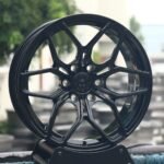 Porsche 911 / BMW M3 Forged Wheels – Gloss Black 6 Y-Spoke Concave