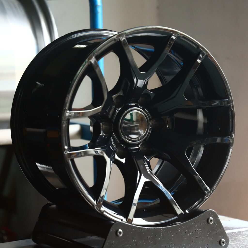 Gloss Black Deep Concave Multi-Spoke Forged Wheels - Audi A6 / Mercedes-Benz E-Class Fitment (5-Lug) view 2