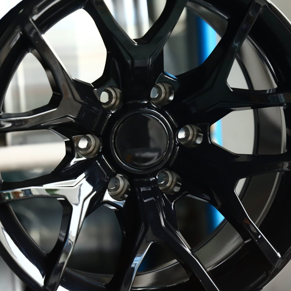 Gloss Black Deep Concave Multi-Spoke Forged Wheels - Audi A6 / Mercedes-Benz E-Class Fitment (5-Lug) view 3