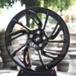 Dodge OEM-Style Gloss Black Directional Milled Forged Wheels – Dodge Challenger / Charger Fitment (5-Lug)