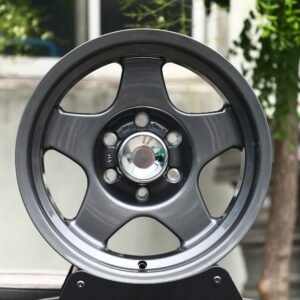 Toyota 4Runner / Tacoma Off-Road 6-Lug Forged Wheels – Gunmetal 5-Spoke