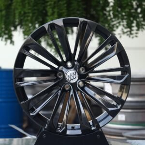Gloss Black / Gunmetal Custom Forged Wheels – Buick Regal / Buick LaCrosse Fitment (5-Lug)