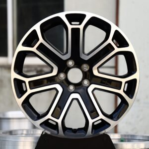 Porsche 911 / M3 Forged Wheels – Black / Machined 6 Y-Spoke (5-Lug)