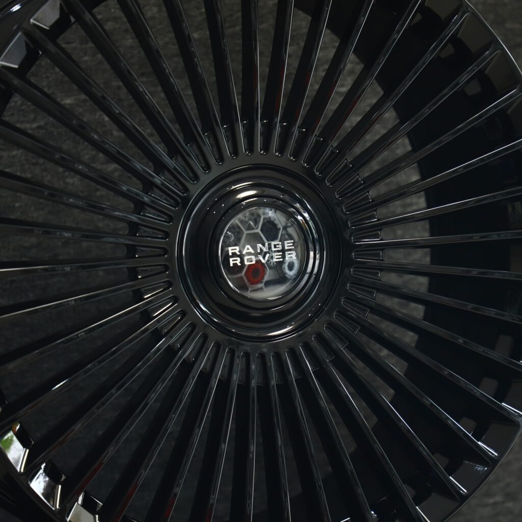 BMW M3 F80 wheels – Gloss Black Multi-Spoke, lip and barrel detail