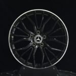 Mercedes-Benz E-Class / S-Class Forged Wheels – Gloss Black Petal Machined Lip