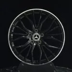 Mercedes-Benz E-Class / S-Class Forged Wheels – Gloss Black Petal Machined Lip