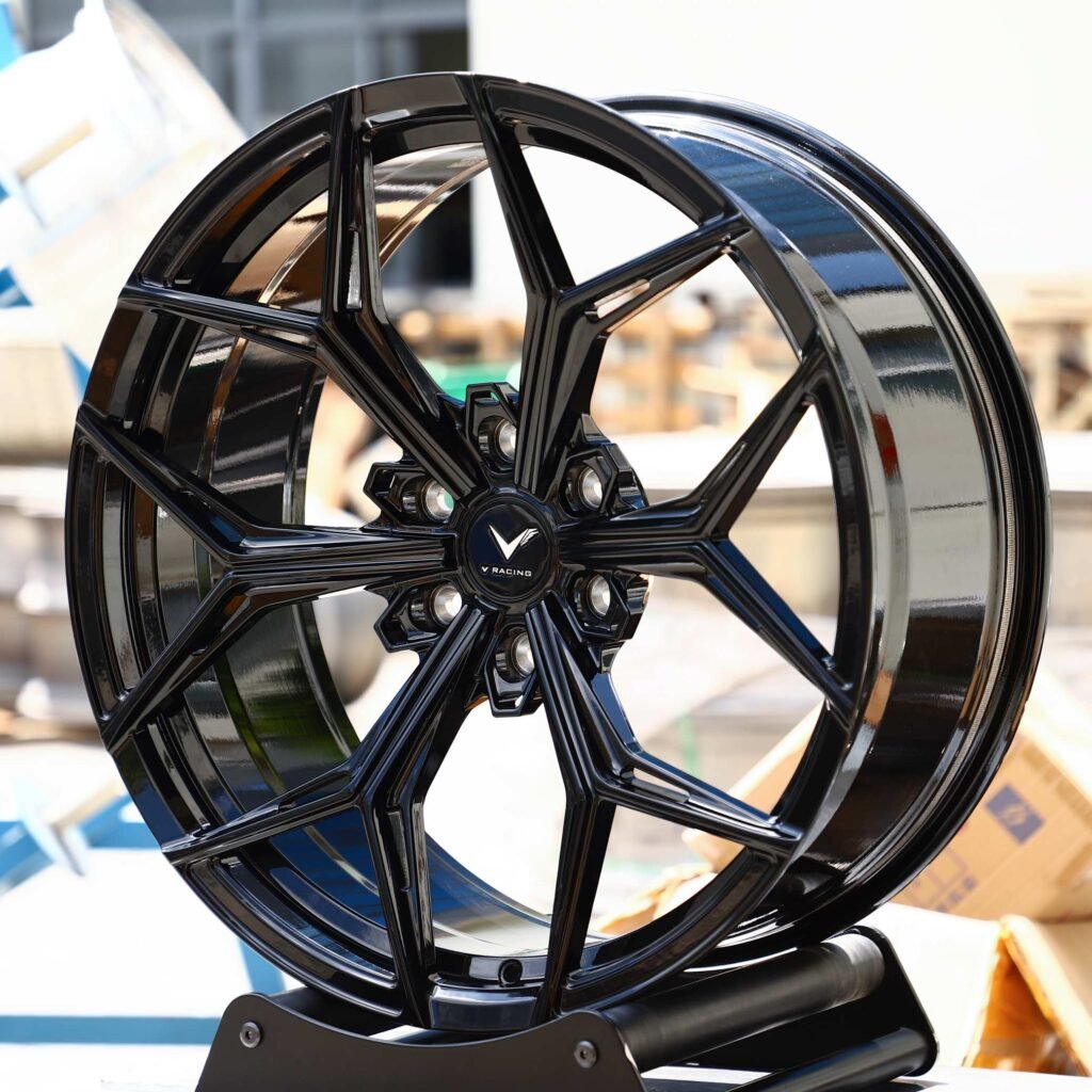 Gloss Black Side-Milled Off-Road Forged Wheels - Toyota 4Runner / Toyota Tacoma Fitment (6-Lug) view 2