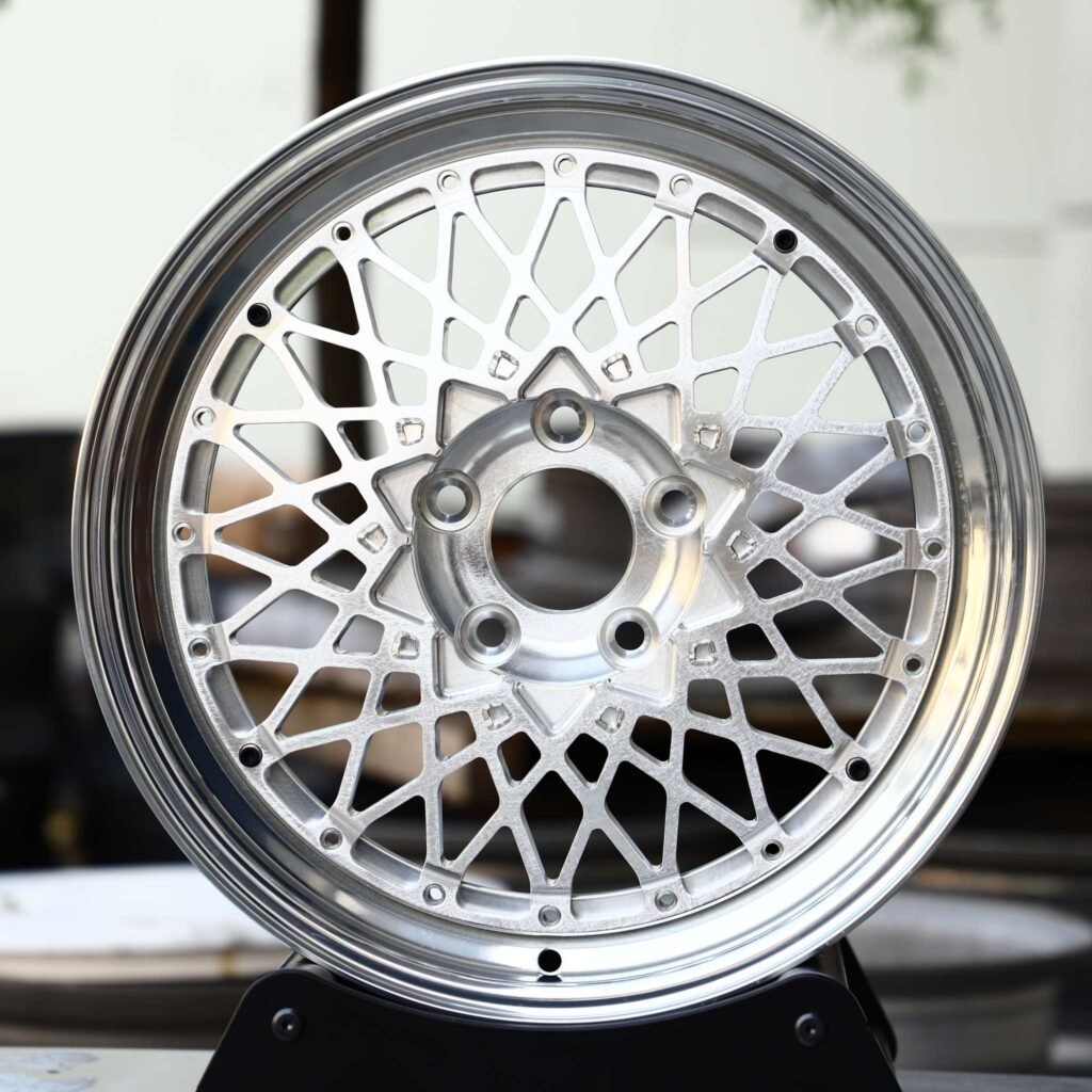 Audi A6 / BMW 5 Series Forged Wheels – Gloss Black / Silver Custom