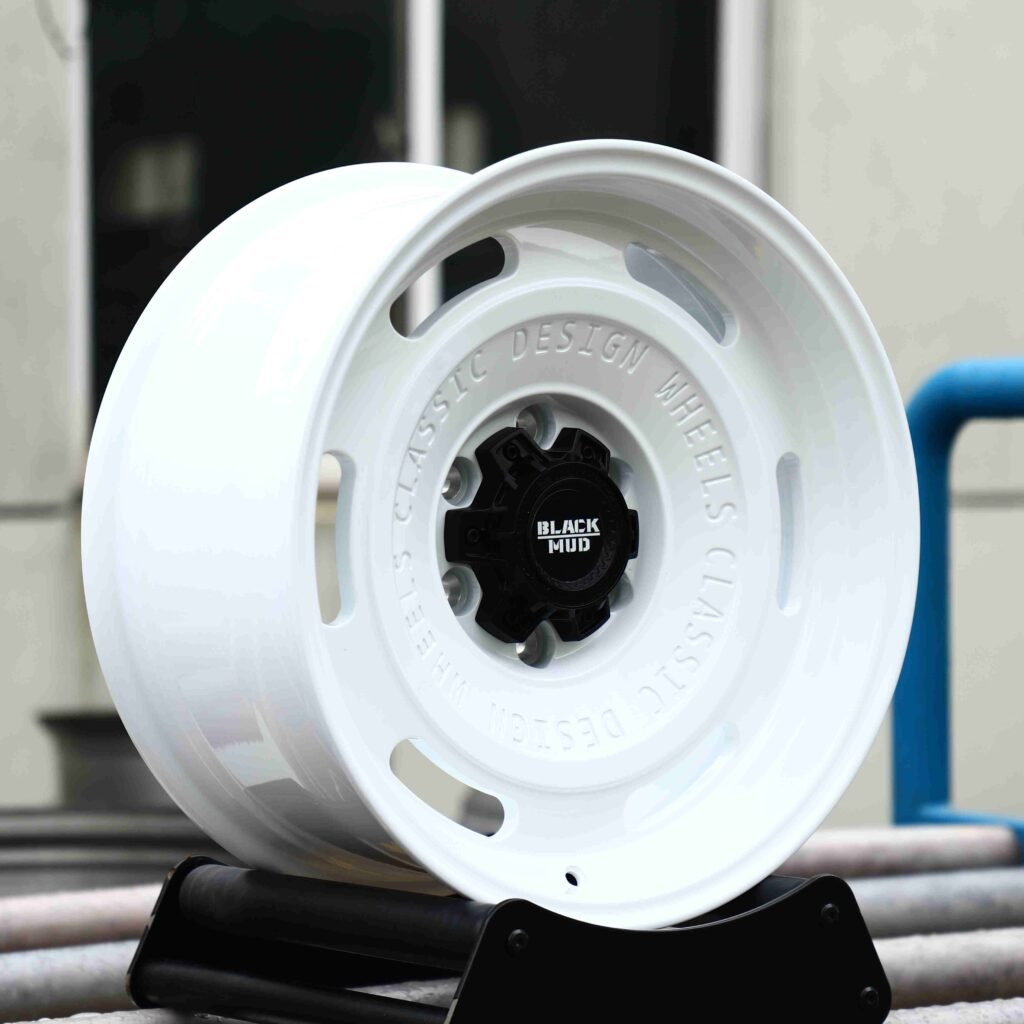 Gloss White Deep Lip Off-Road Forged Wheels - Toyota 4Runner / Toyota Tacoma Fitment (6-Lug) view 2