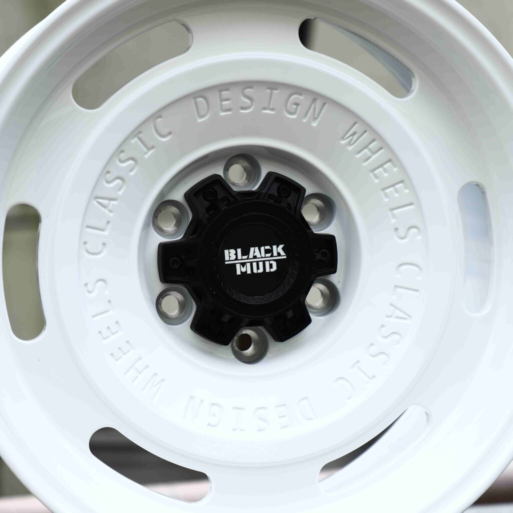 Gloss White Deep Lip Off-Road Forged Wheels - Toyota 4Runner / Toyota Tacoma Fitment (6-Lug) view 4