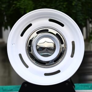 Suzuki Jimny / Toyota Land Cruiser Forged Wheels – Gloss White Full-Face