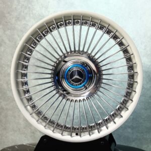 Gloss White Polished 2-Piece Multi-Spoke Deep Lip Forged Wheels – Porsche 911 / BMW M3 Fitment (5-Lug)