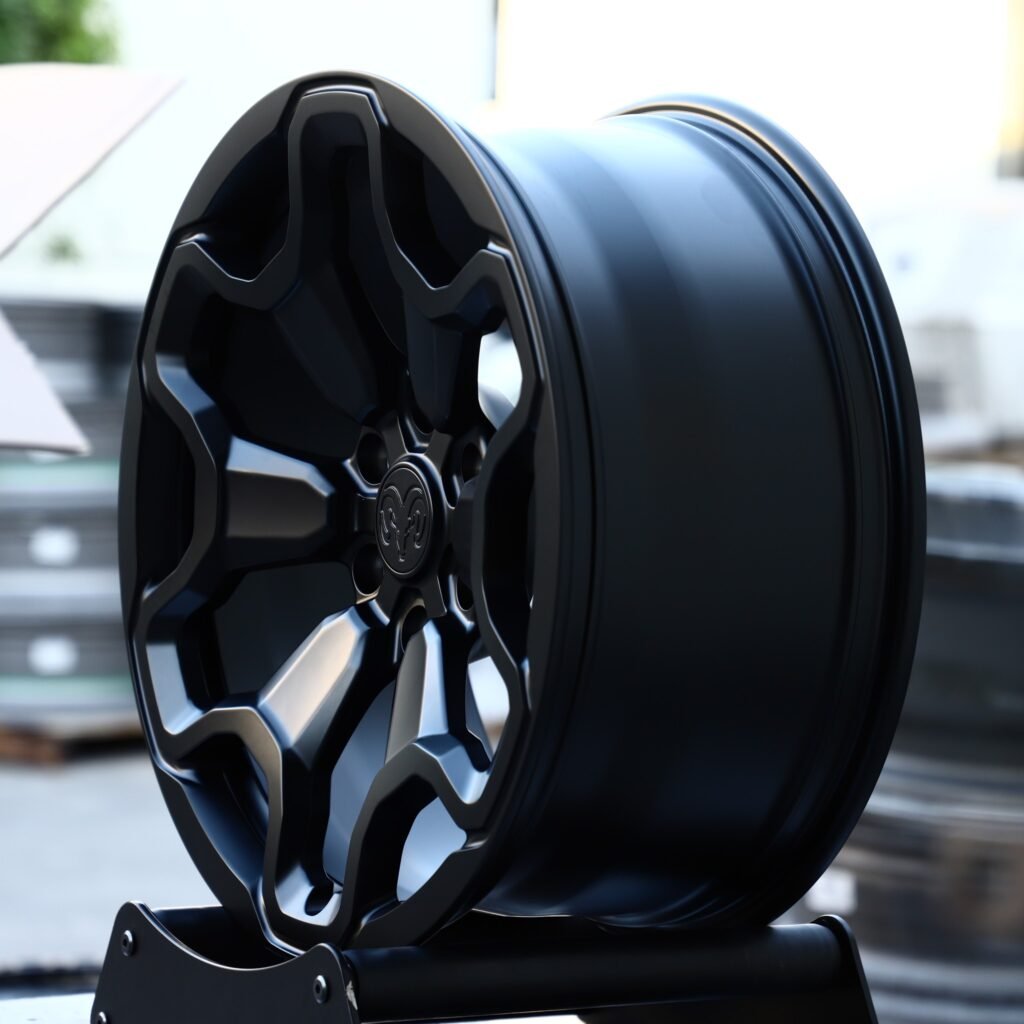 6x139.7 wheels – Custom Finish, side view