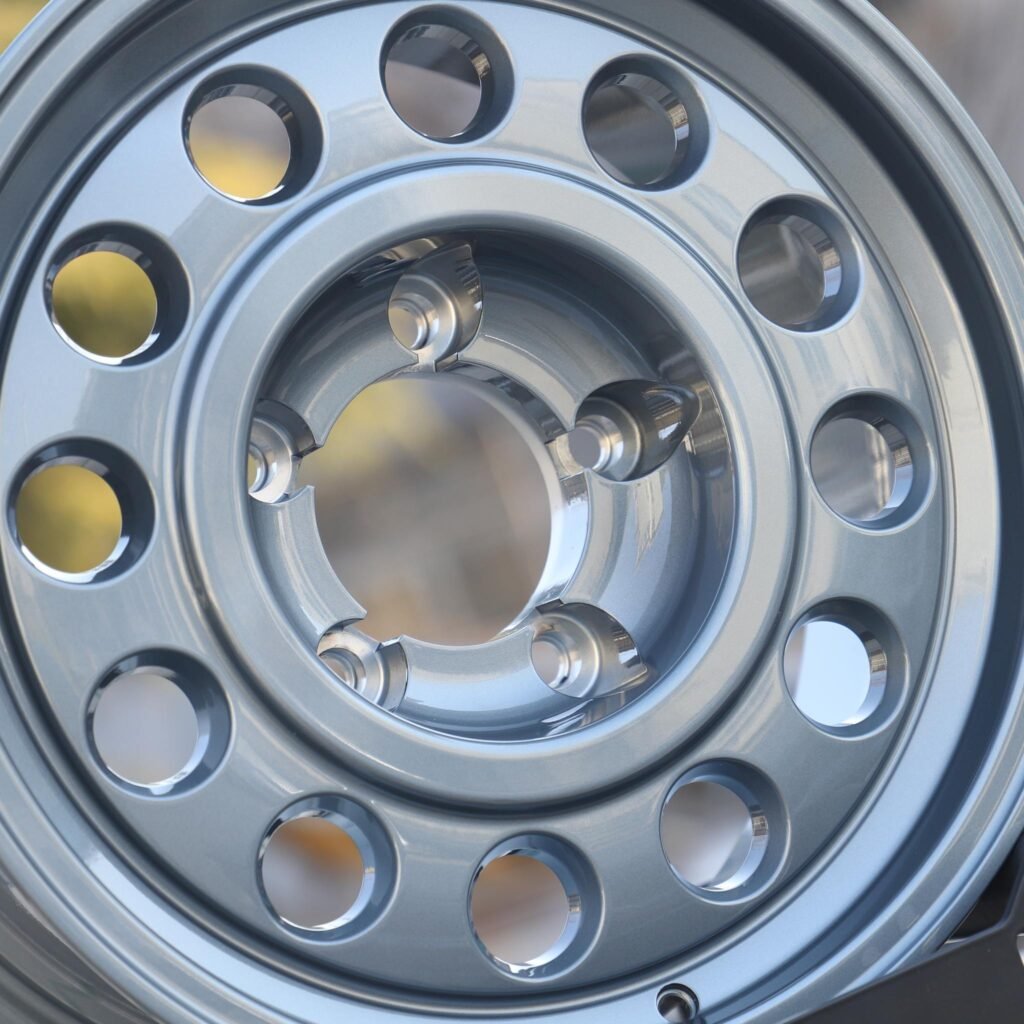 Mercedes-Benz E-Class W213 wheels – Gray Full-Face Deep Lip, lip and barrel detail