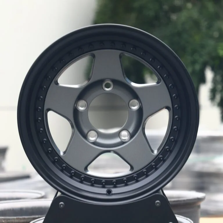 Audi A6 / BMW 5 Series Forged Wheels – Gunmetal, front view
