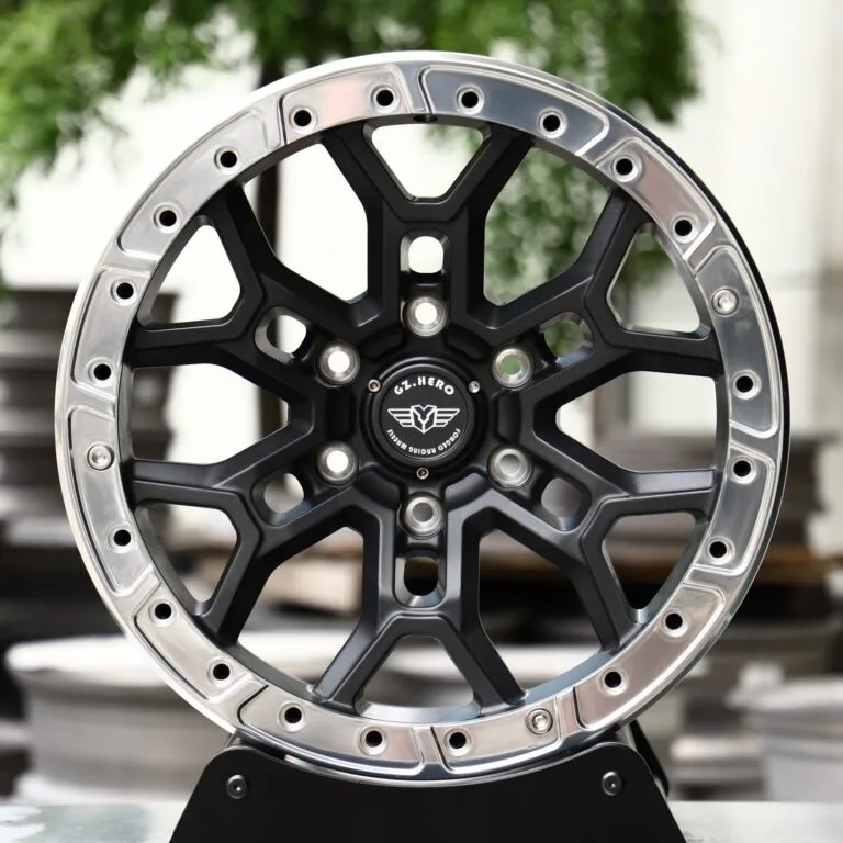 Toyota 4Runner wheels – Gray, front view