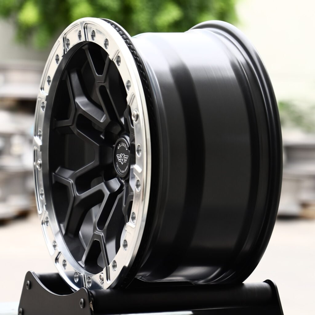 6x139.7 wheels – Gray, side view