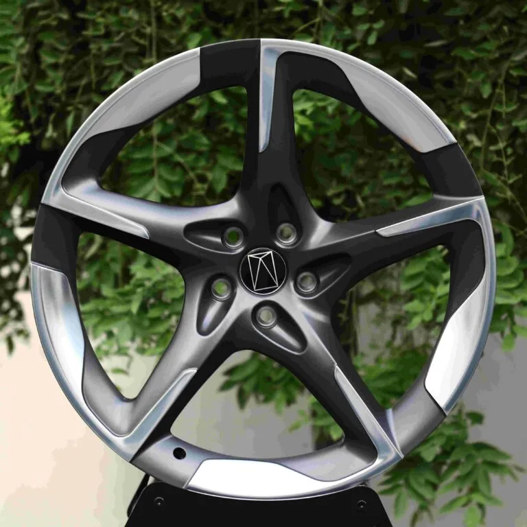 Zeekr 001 wheels – Gray Silver, front view