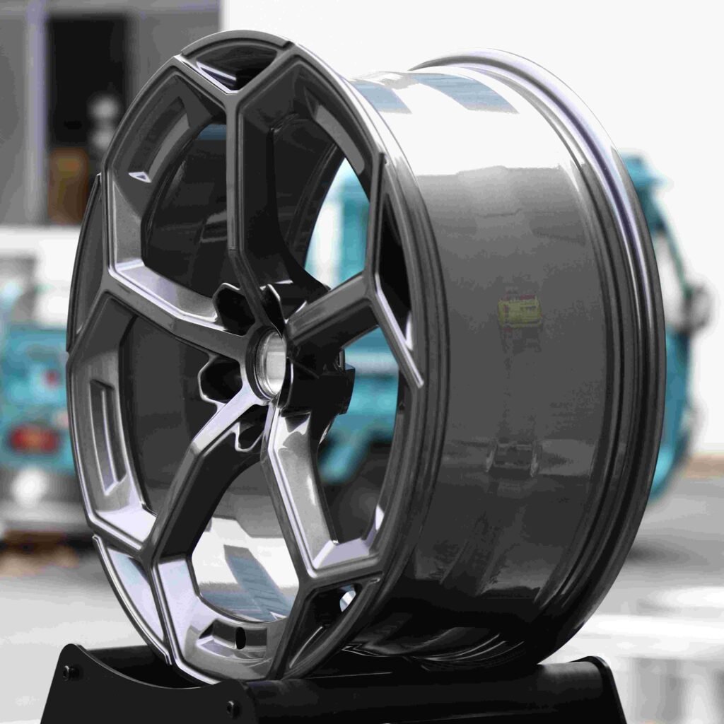 5x112 wheels – Gunmetal, side view