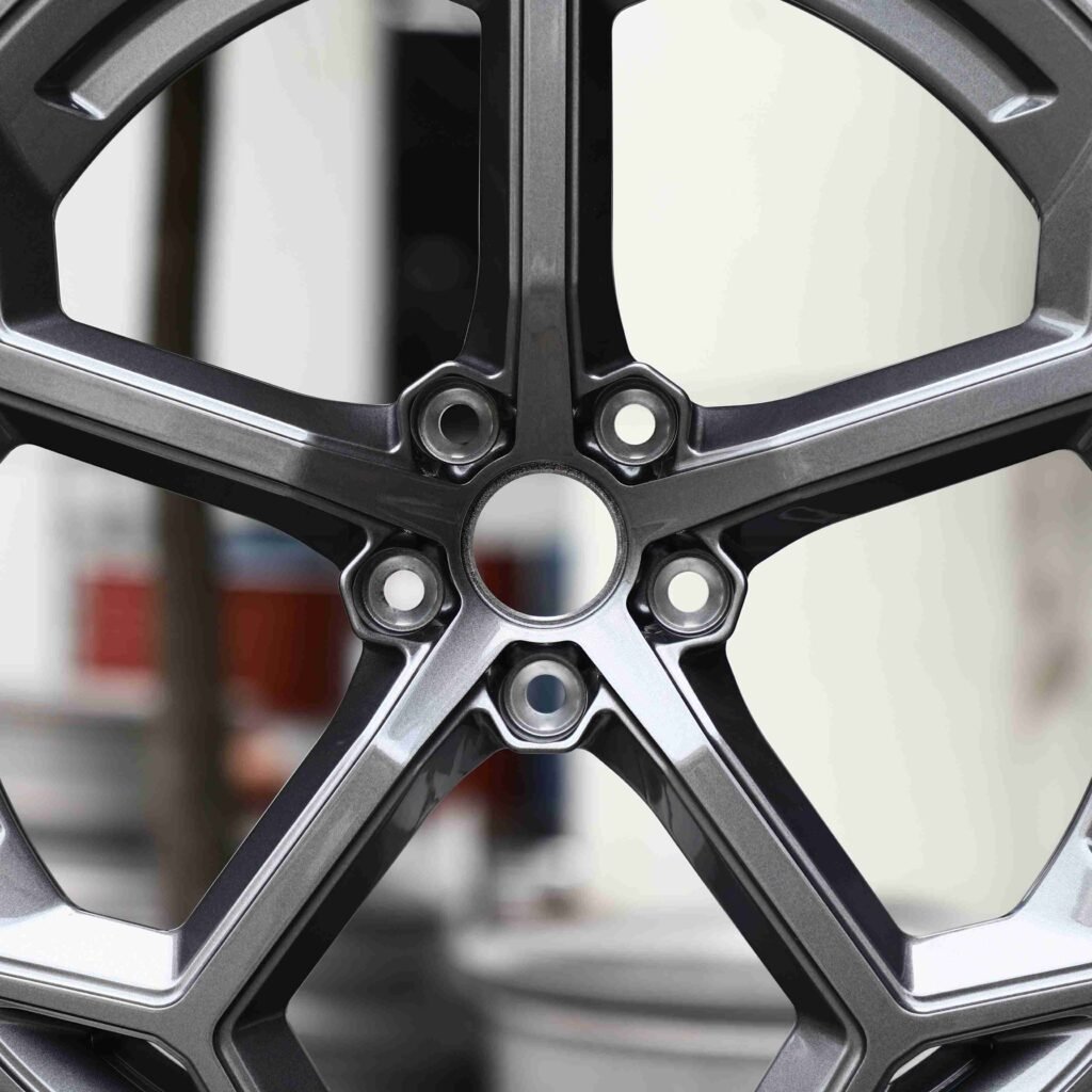 Audi RS3 8Y wheels – Gunmetal, lip and barrel detail